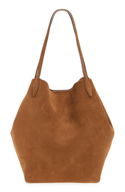 Oversize Suede Shopper