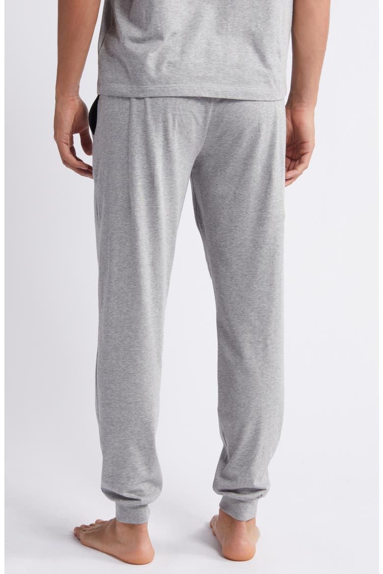 Mix Match Pajama Joggers, Alternate, color, MEDIUM GREY/ BLACK
