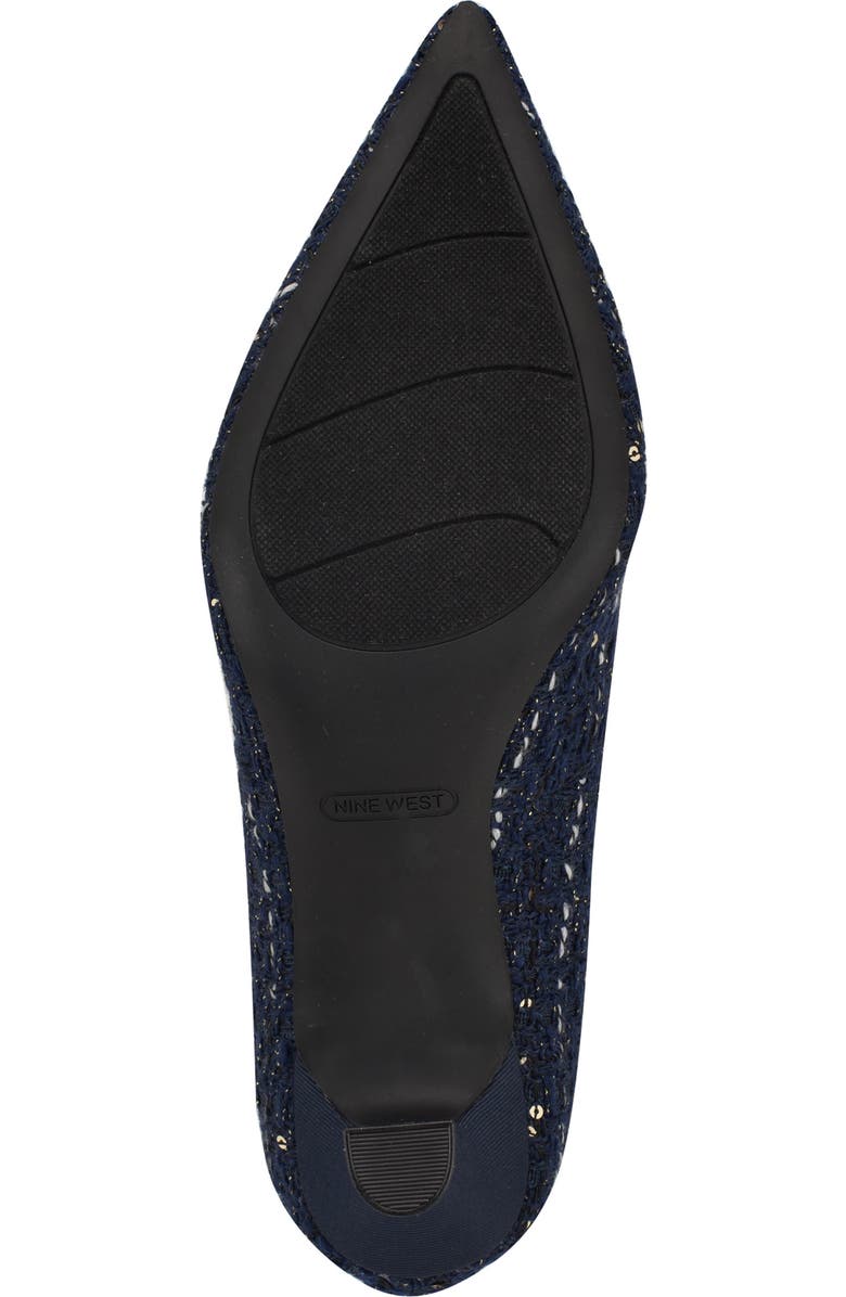 Nine West Andes Tweed Kitten Heel Pump, Alternate, color,