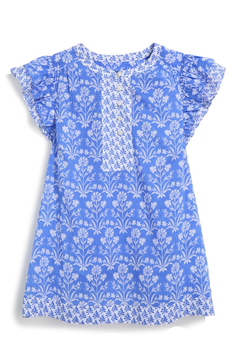 vineyard vines Adare Cotton Blend Dobby Top, Alternate, color, Floral Breaker Blue