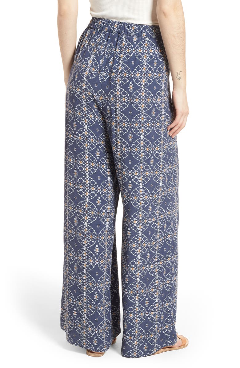 BP. Print Wide Leg Pants, Alternate, color, 