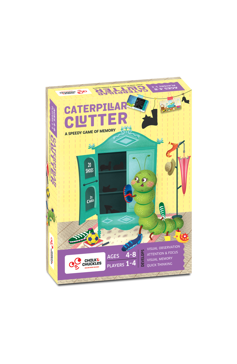 Chalk & Chuckles Caterpillar Clutter, Alternate, color, NO COLOR