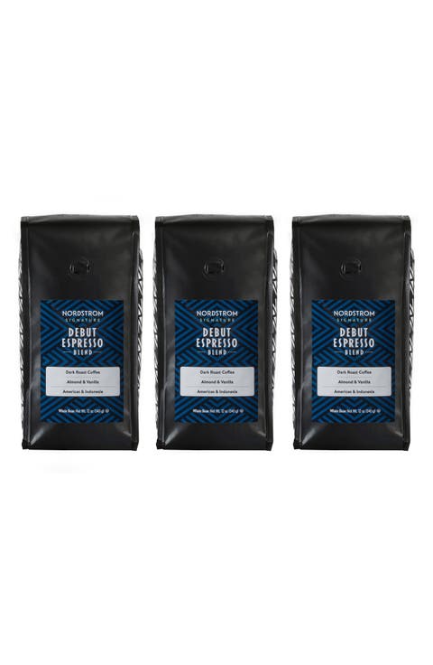 Debut Espresso Blend 3-Pack Whole Bean Coffee