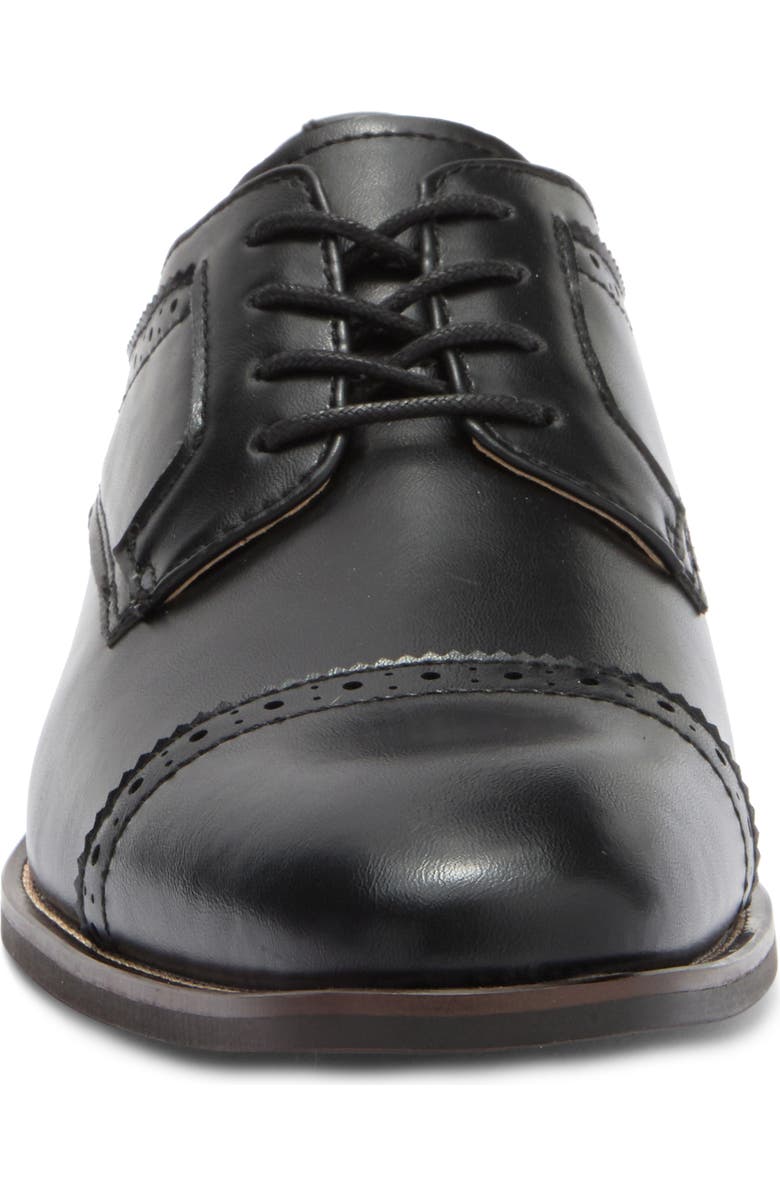 Steve Madden Puntic Cap Toe Derby, Alternate, color, Black
