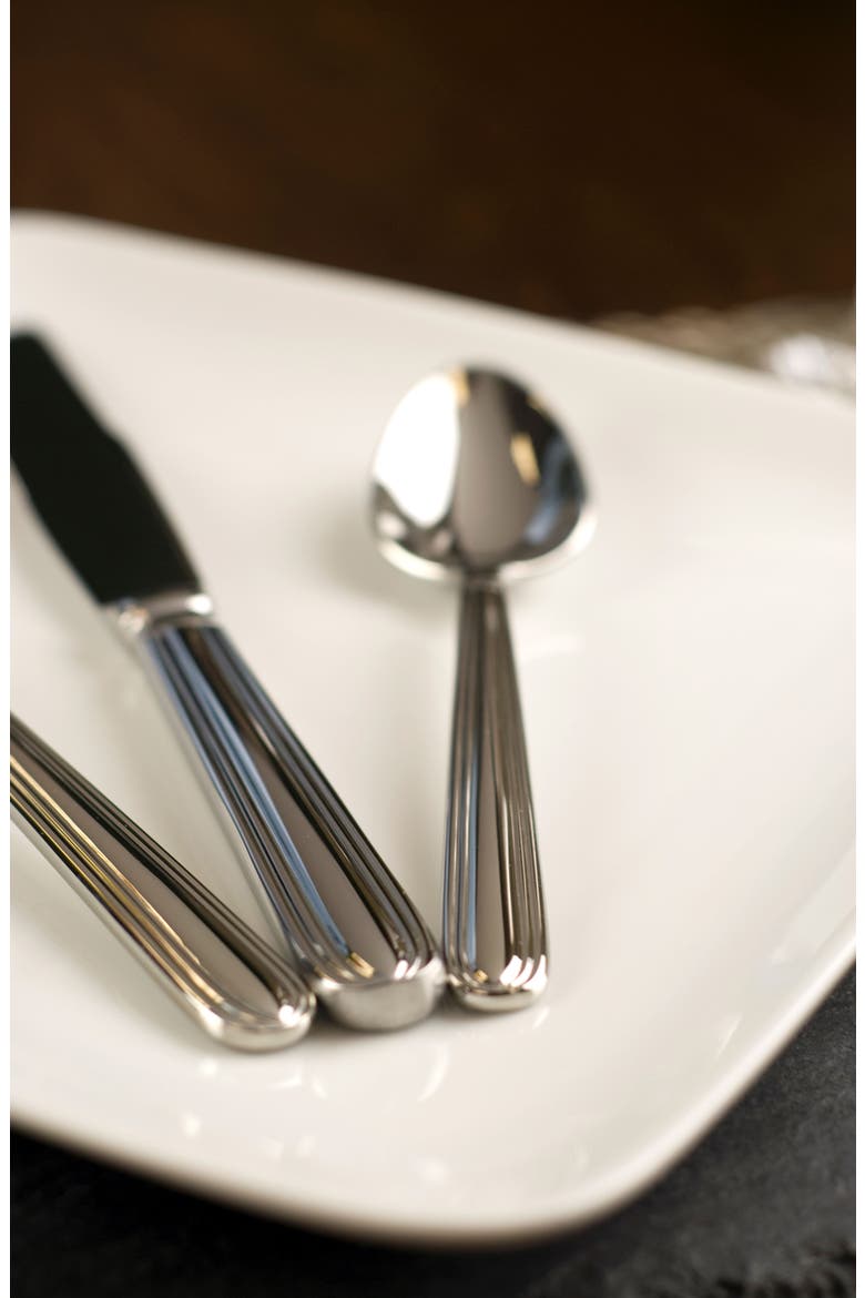 Metropolitan 20-Piece Place Setting, Alternate, color, SILVER