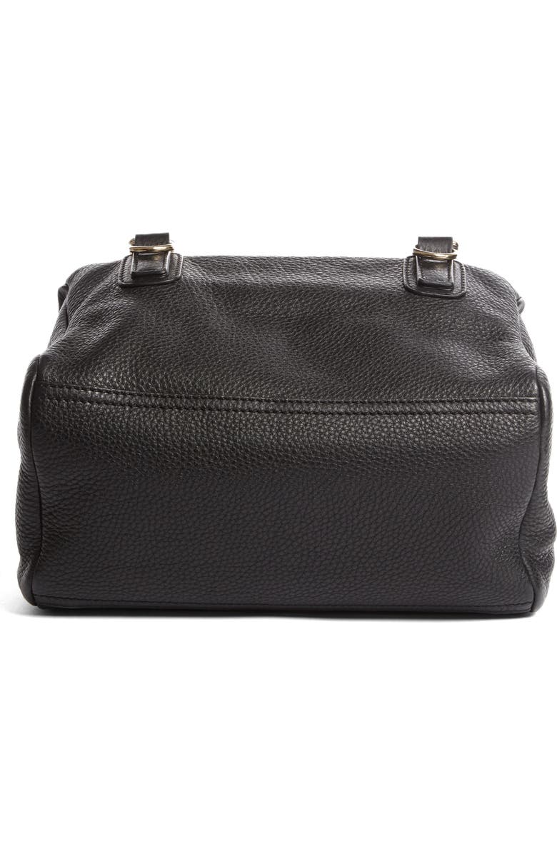 Givenchy Medium Pandora Croc Embossed Leather Satchel, Alternate, color,