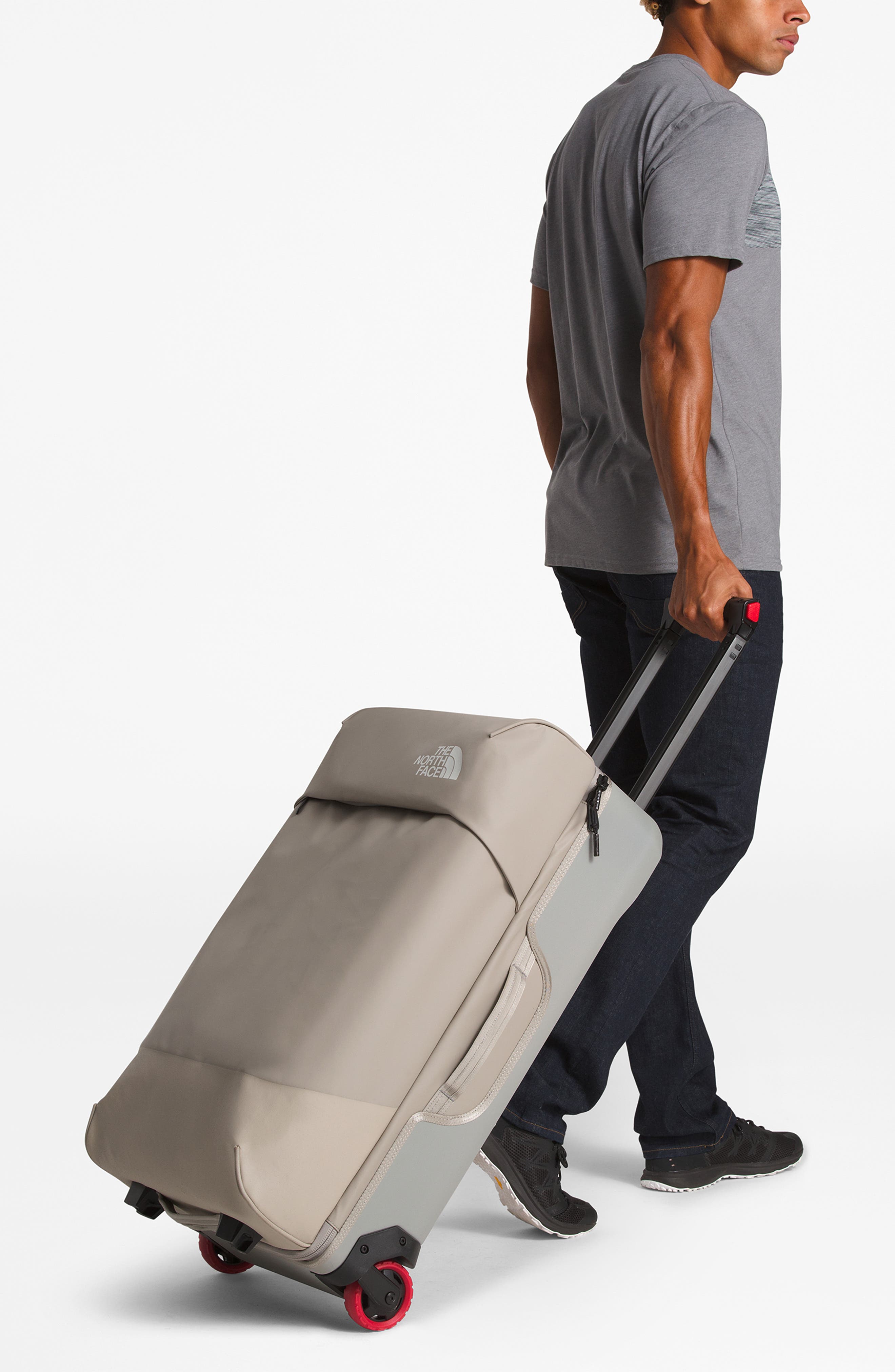 The North Face Stratoliner Large Rolling Suitcase, Alternate, color, 