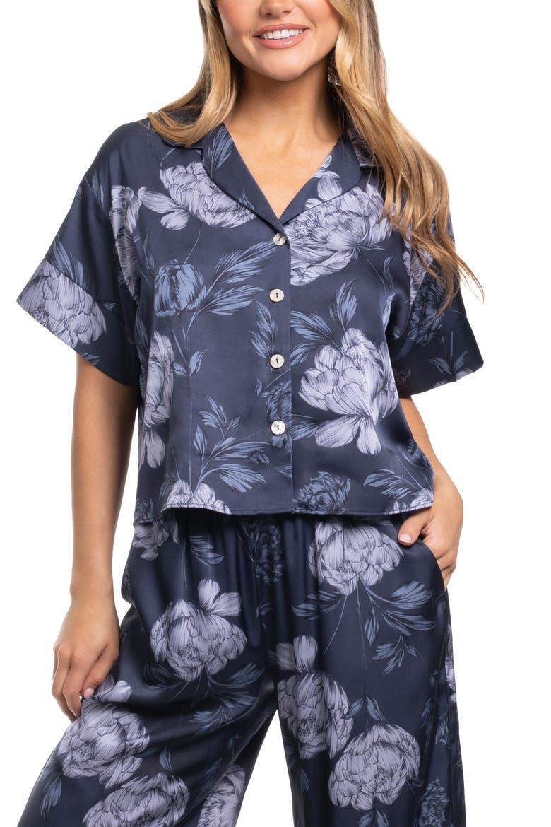 Amelia Floral Pajamas, Alternate, color, AMELIA BLUE