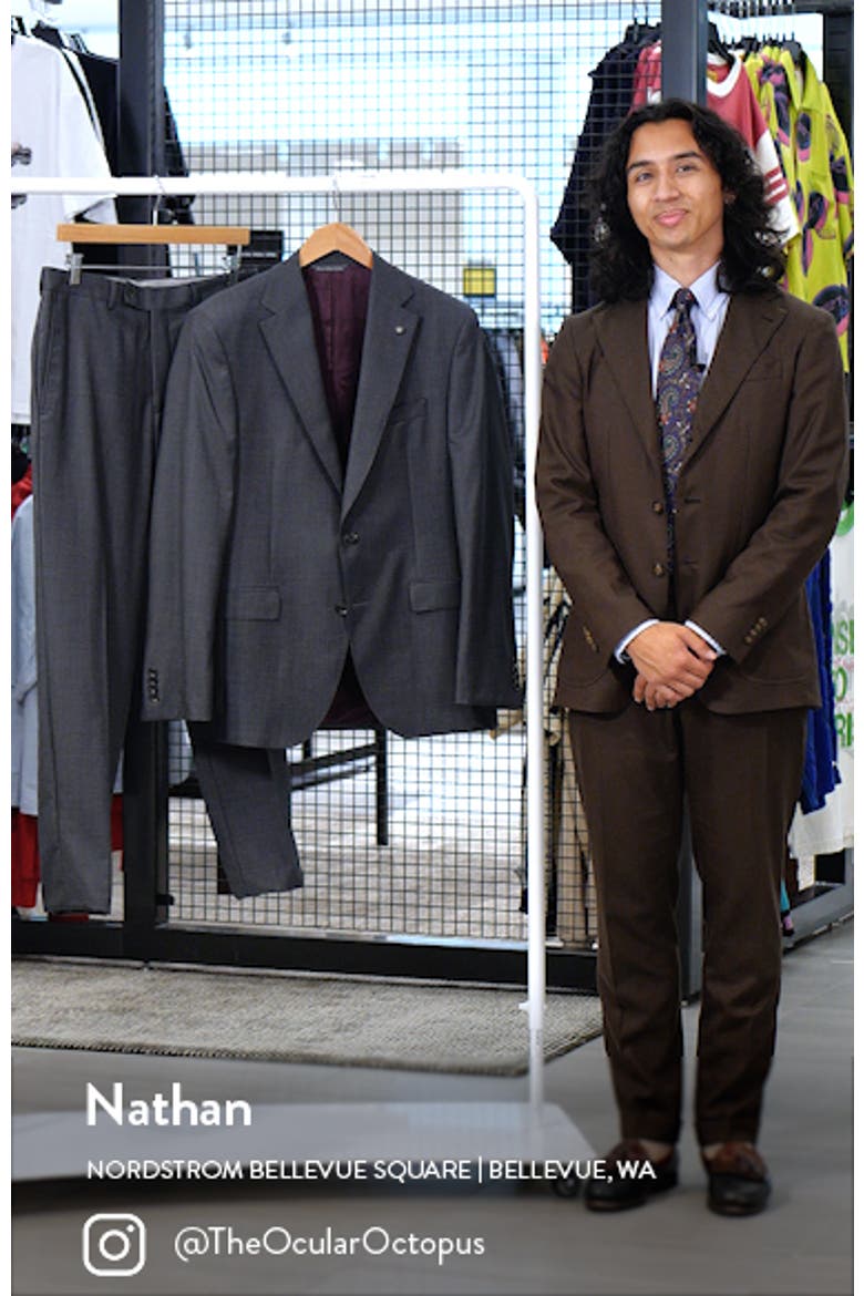 Lightly Constructed Bird's Eye Wool Suit video