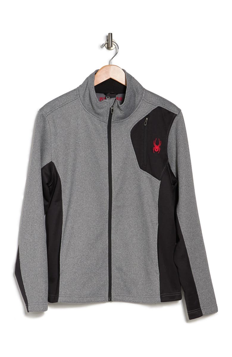 Spyder Raider Full Zip Front Jacket, Alternate, color, 