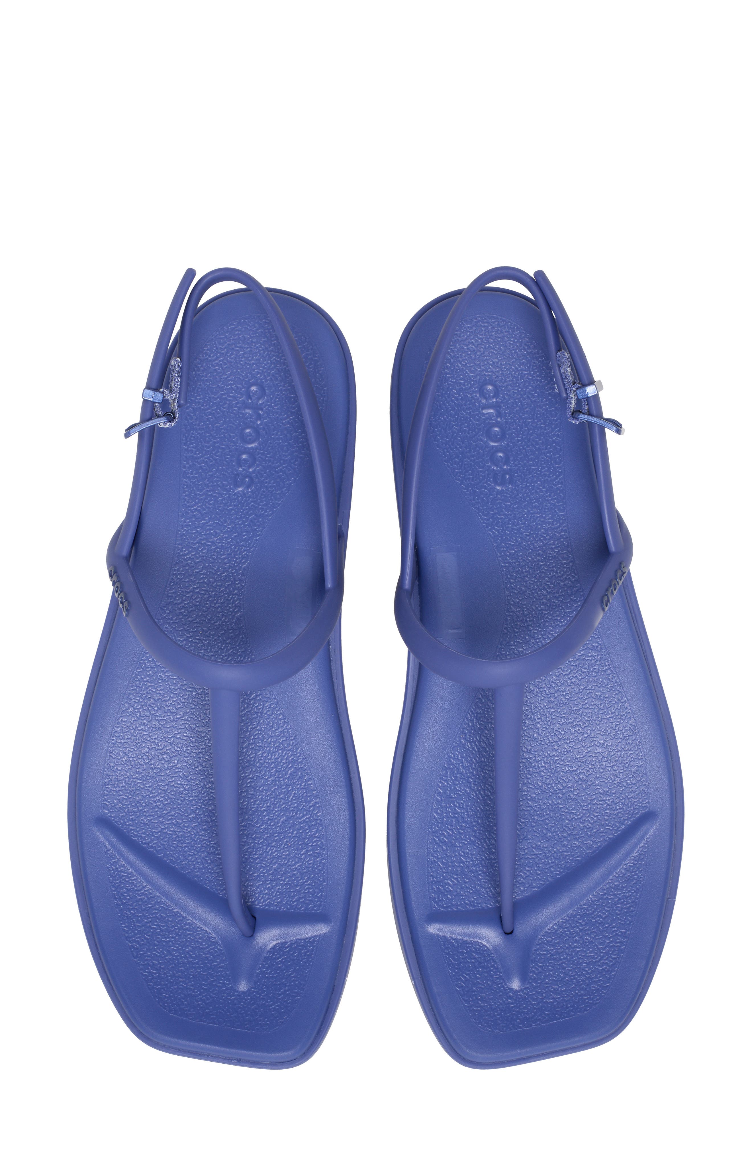 CROCS Miami Sandal, Alternate, color, Sapphire
