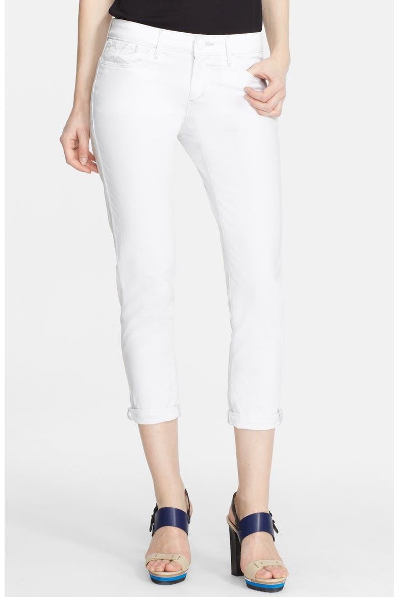 'Aaron' Rolled Crop Jeans, Main, color, FROST