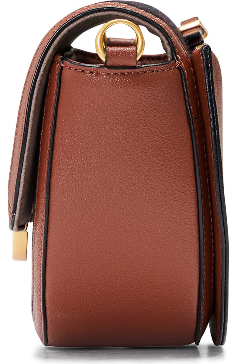 Oryany Petite Lottie Leather Top Handle Bag, Alternate, color, Toffee Tan