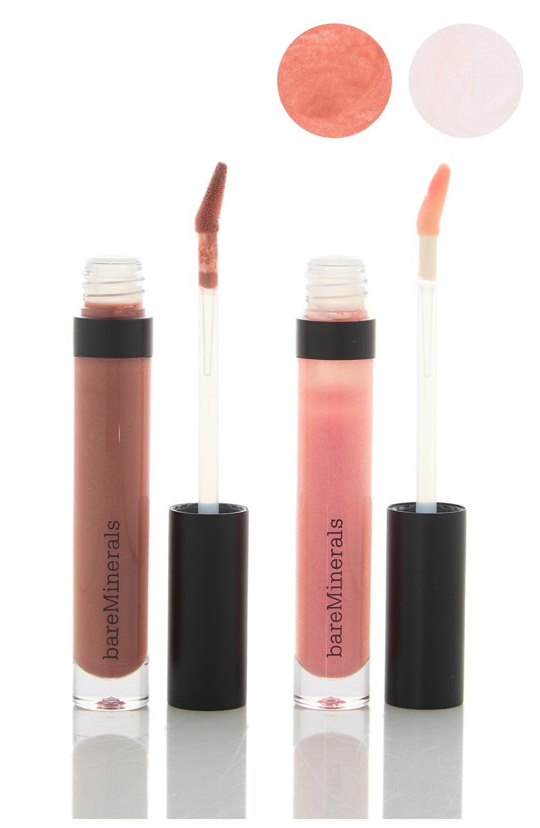 bareMinerals<sup>®</sup> Moxie Plumping Lipgloss Bundle - Set of 2, Main, color,