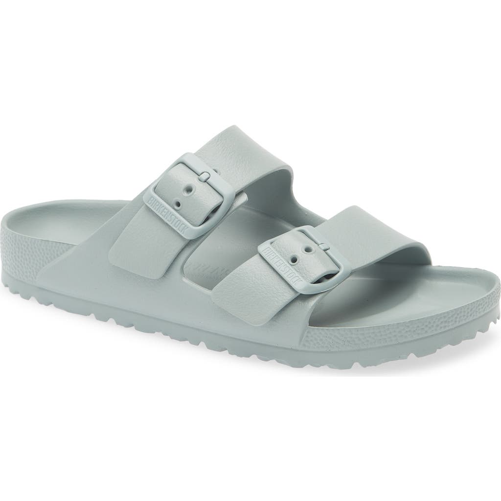 Birkenstock Slip-on Platform Sandals Adjustable Straps In Blue