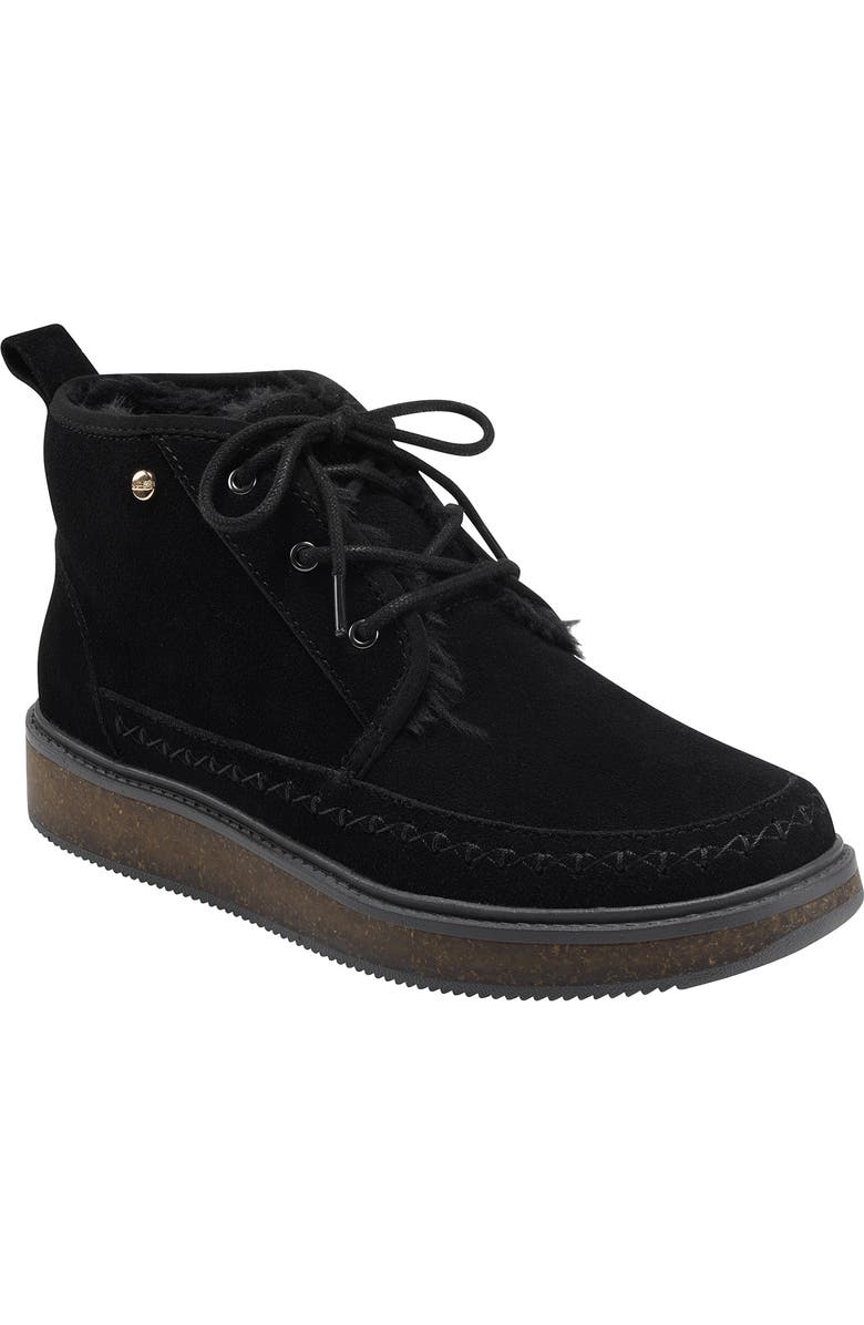 EARTH ELEMENTS Earth<sup>®</sup> Origins Genuine Calf Hair Lace-Up Boot, Main, color,