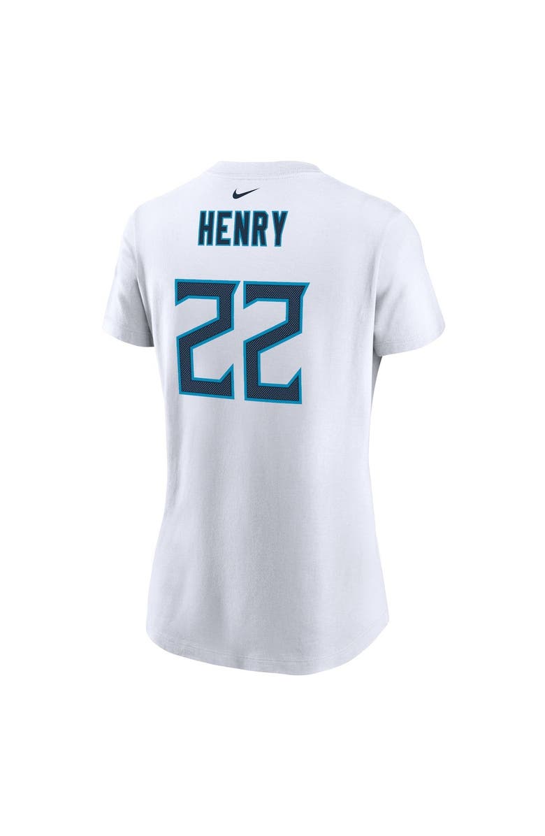 Nike Women's Nike Derrick Henry White Tennessee Titans Player Name & Number T-Shirt, Alternate, color, 