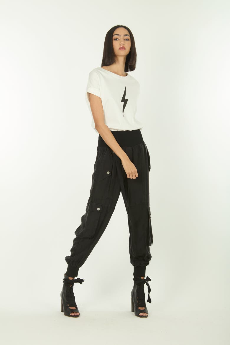Lightning Tee, Main, color, Off-White