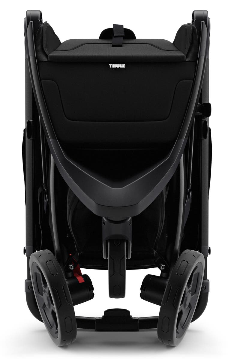 Thule Spring Stroller with Snack Tray, Alternate, color, Black