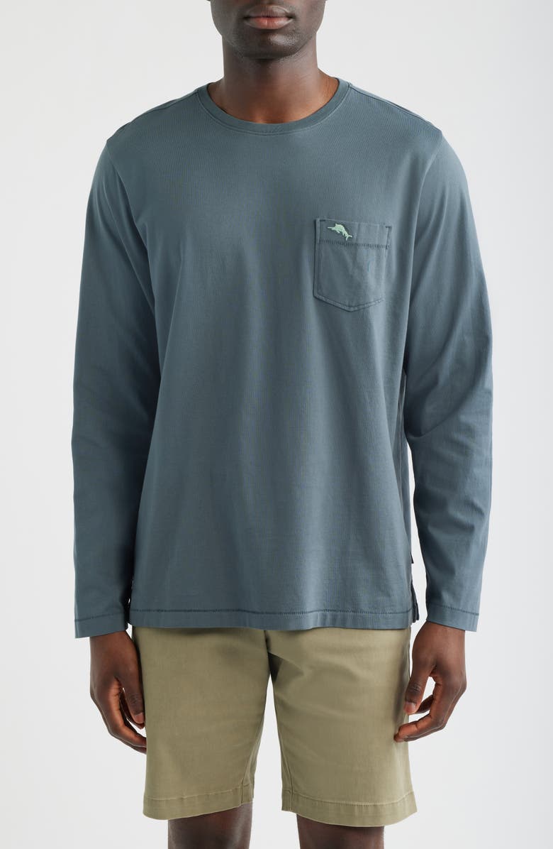 Tommy Bahama New Bali Skyline T-Shirt, Main, color, Dark Twilight Blue