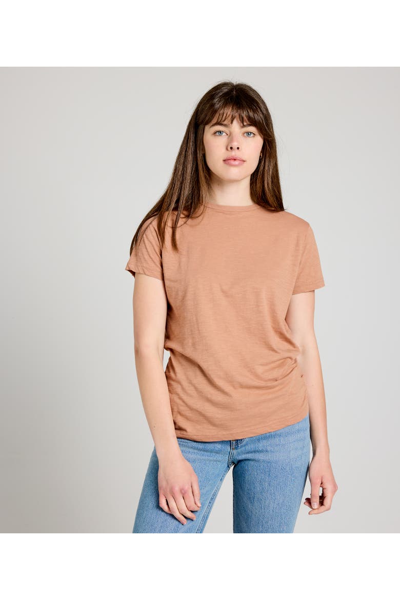 Featherweight Unisex Tee, Main, color, Clay