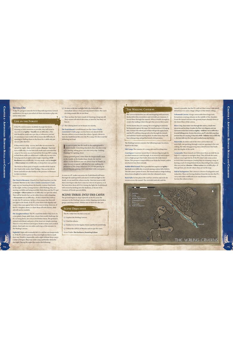 Germania Hardcover Adventure Book, Alternate, color, Multicolored