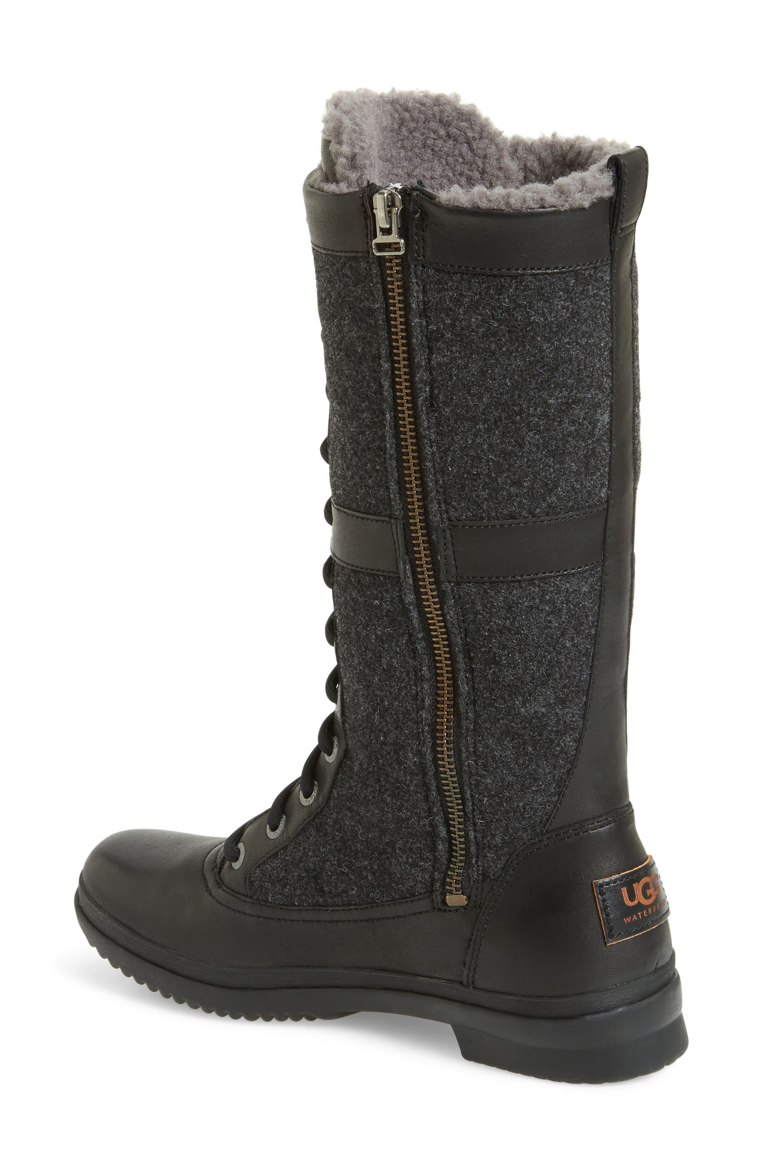 UGG<sup>®</sup> Elvia Waterproof Tall Boot, Alternate, color, 