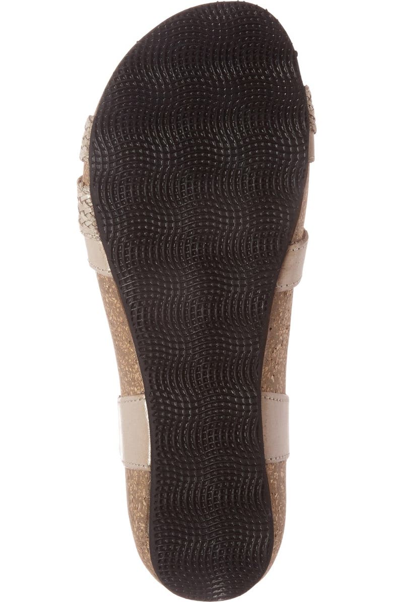 Taos
Trulie
Wedge Sandal, Alternate, color, Stone Leather