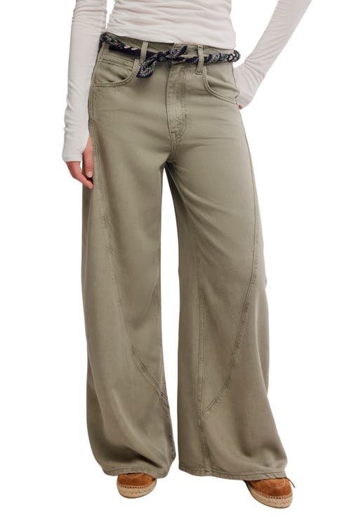 Haven High Waist Baggy Wide Leg Jeans