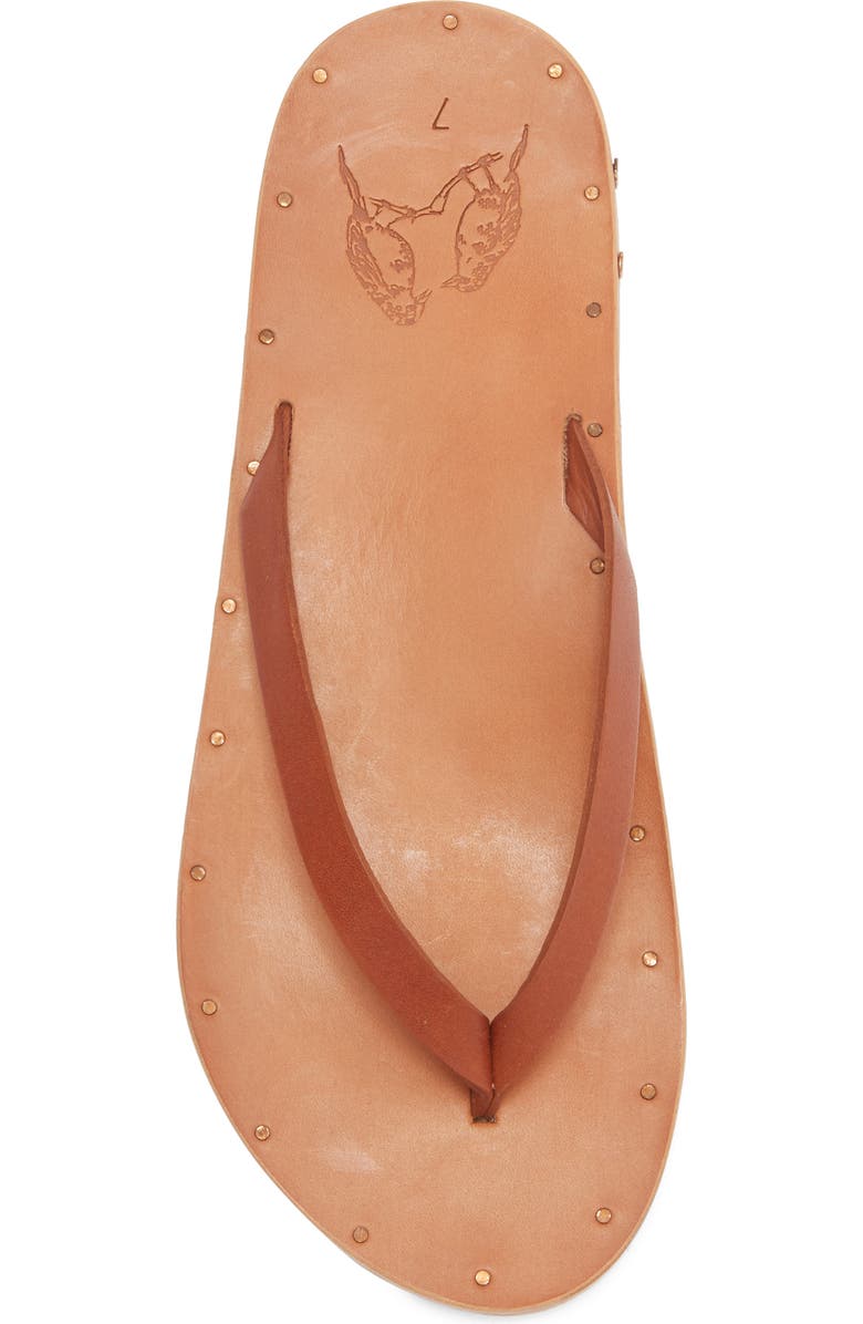Beek Seabird Flip Flop, Alternate, color, Tan