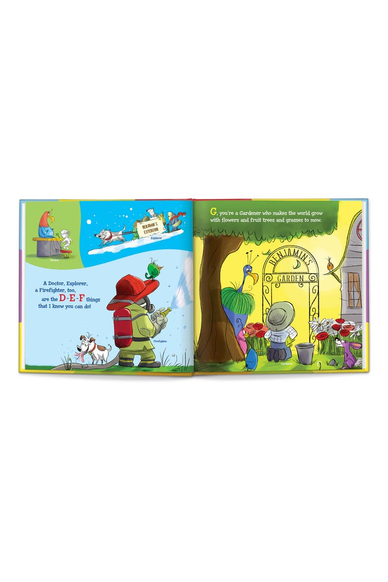 'ABC: What I Can Be' Personalized Book, Alternate, color, YELLOW