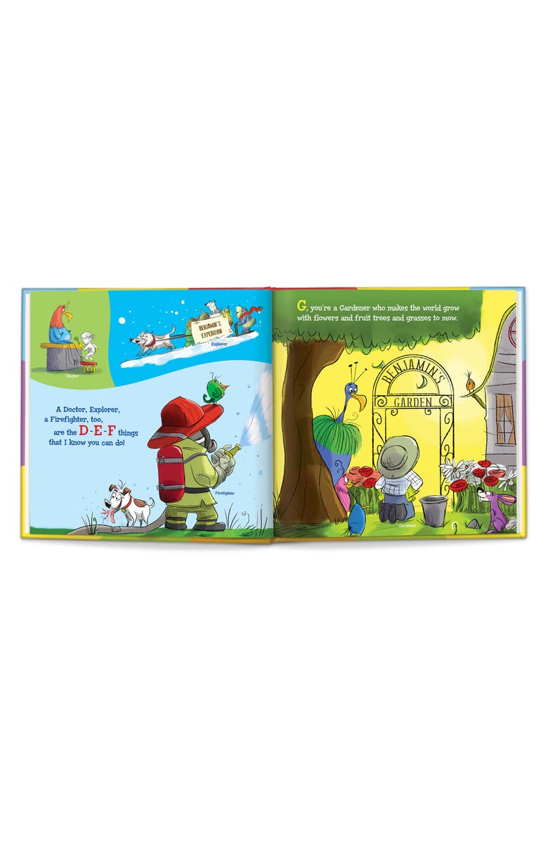 I See Me! 'ABC: What I Can Be' Personalized Book, Alternate, color, Yellow