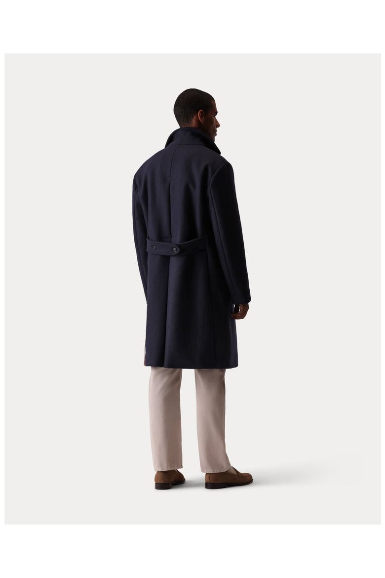 Serwilliam1 Wool Double-Breasted Coat, Alternate, color, BLU