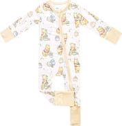 Copper Pearl Hunny Convertible Zip-Up Footie