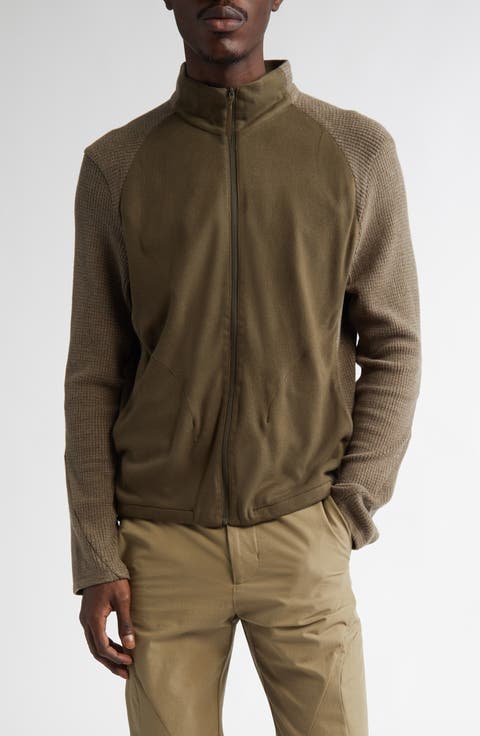 7.0 Fleece Zip Cardigan Right