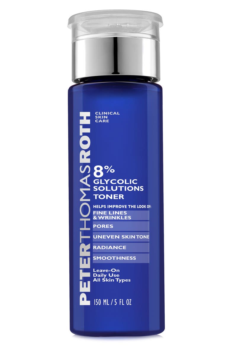 8% Glycolic Solutions Toner, Main, color, NO COLOR