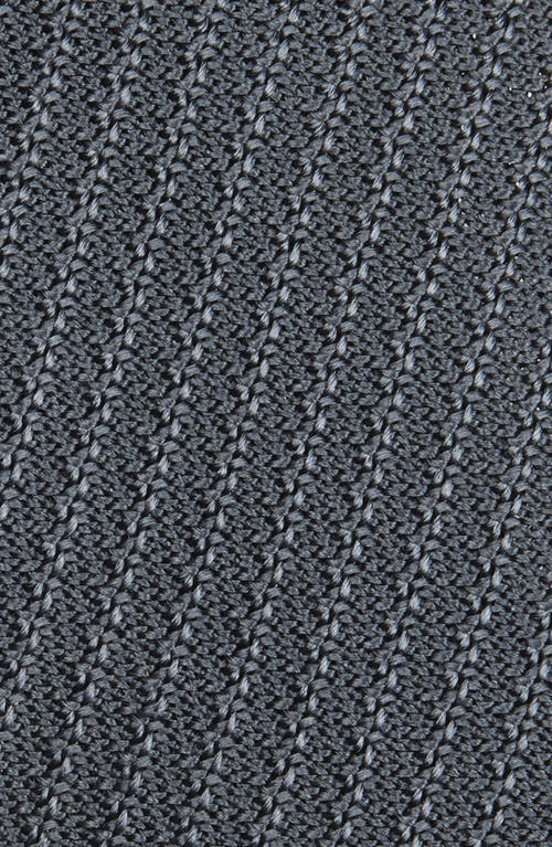 Brioni Knit Silk Tie In Green