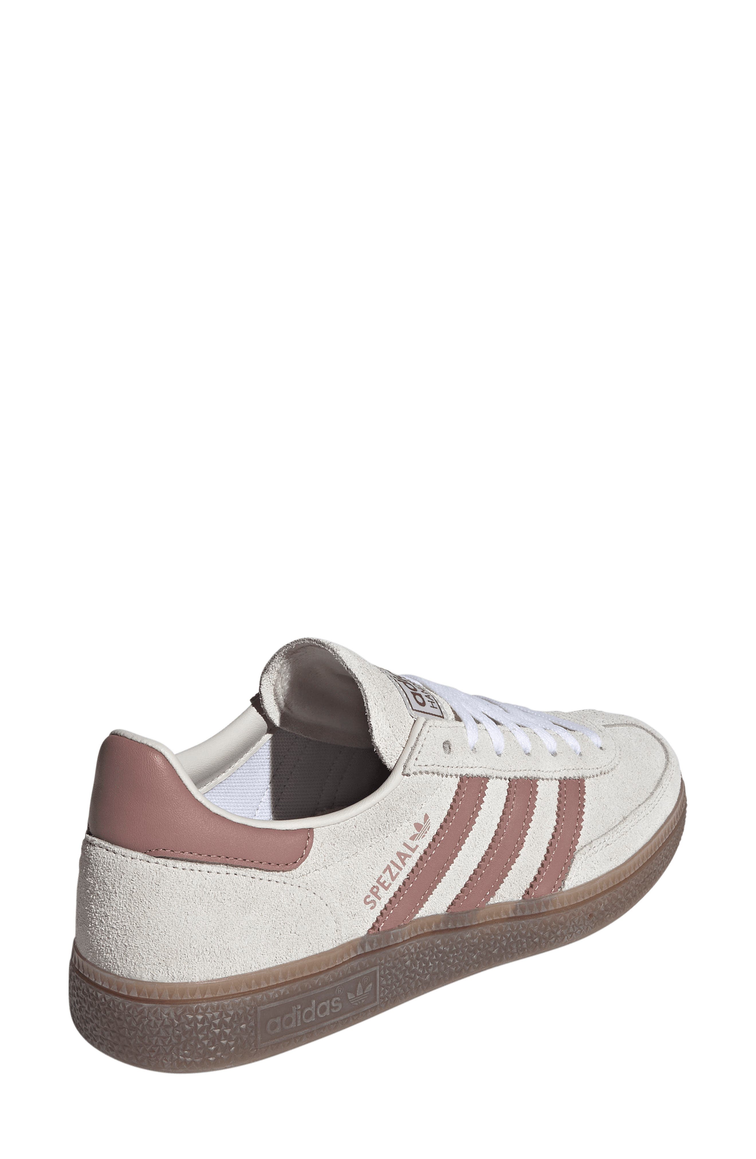 Handball Spezial Sneaker, Alternate, color, ALUMINA/ WARM CLAY/ FTWR WHITE