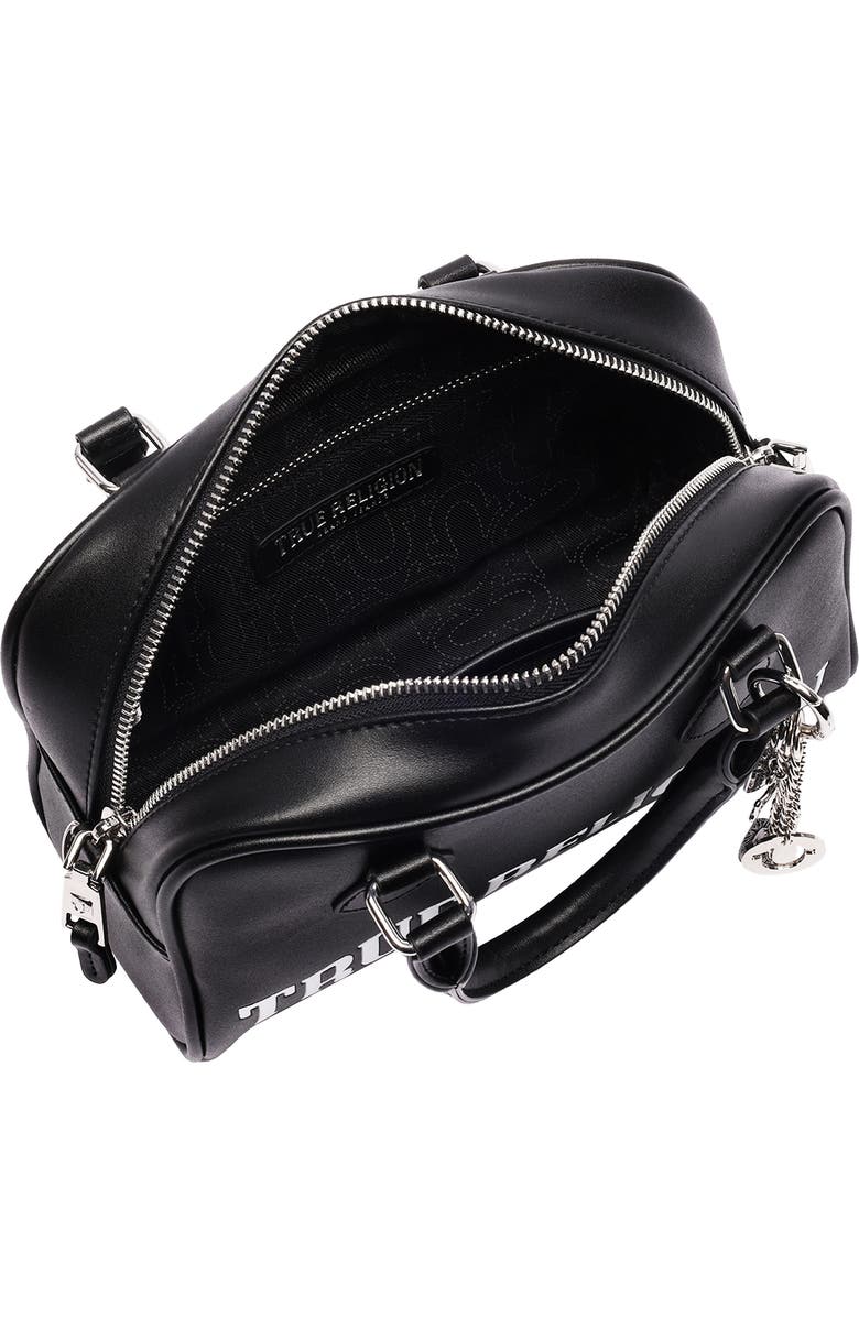 True Religion Bombe Logo Satchel, Alternate, color,