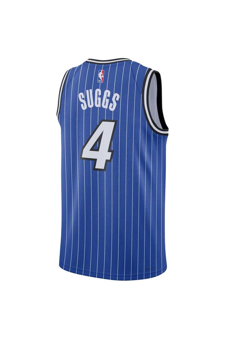 Unisex Nike Jalen Suggs Blue Orlando Magic Swingman Player Jersey - Icon Edition, Alternate, color, Blue