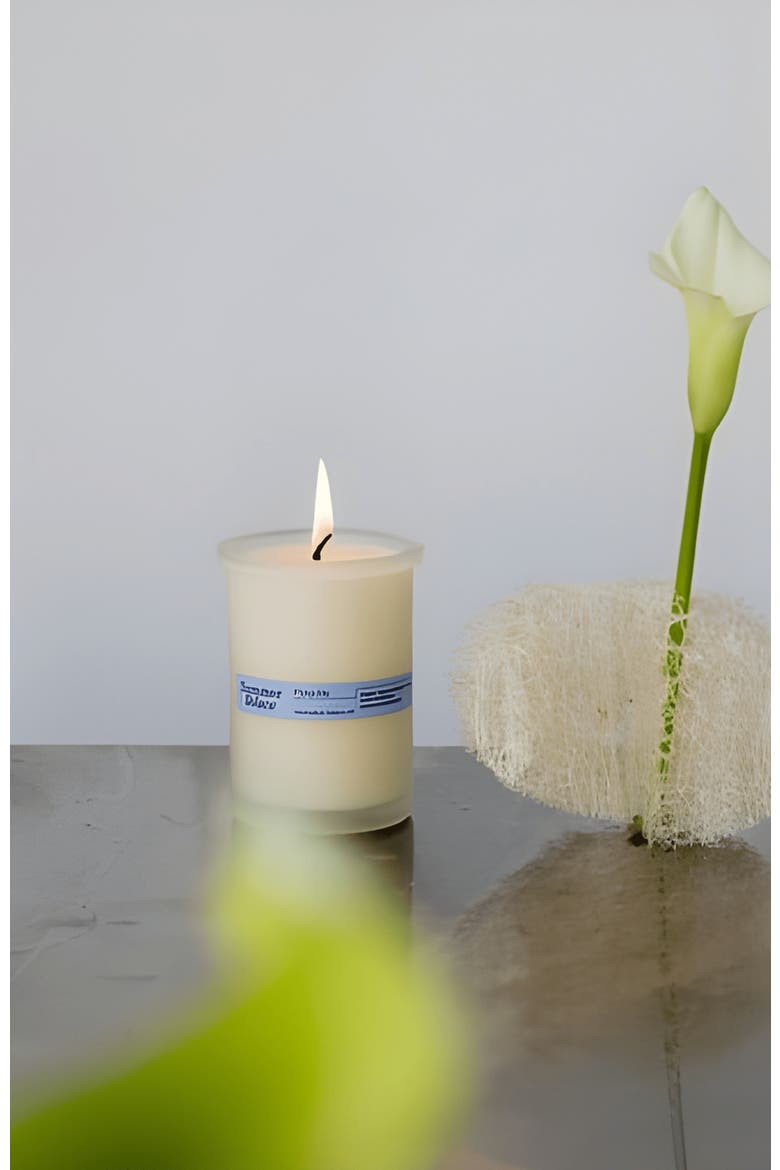 Flora Iris Regenerative Tallow Candle, Alternate, color, Off-white / Light Brown