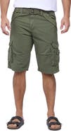 XRAY Belted Bermuda Cargo Shorts