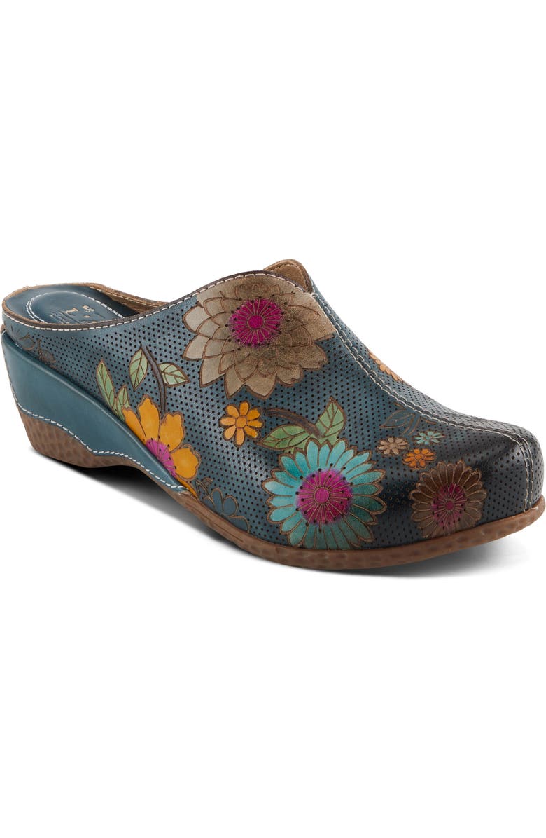 L'Artiste by Spring Step Chienti Perforated Mule, Main, color,
