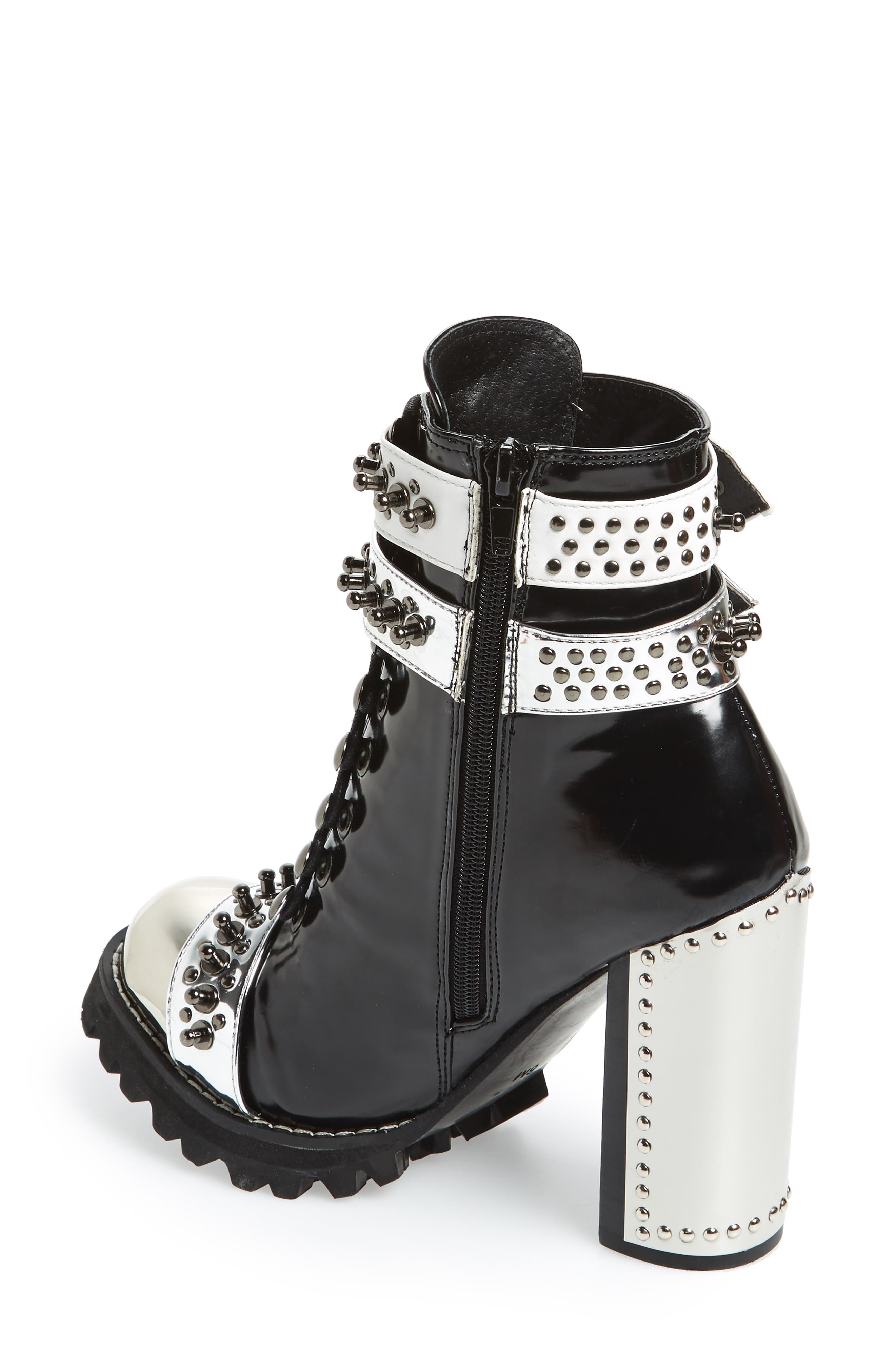 Jeffrey Campbell Scorpius Armored Lug Boot, Alternate, color, 