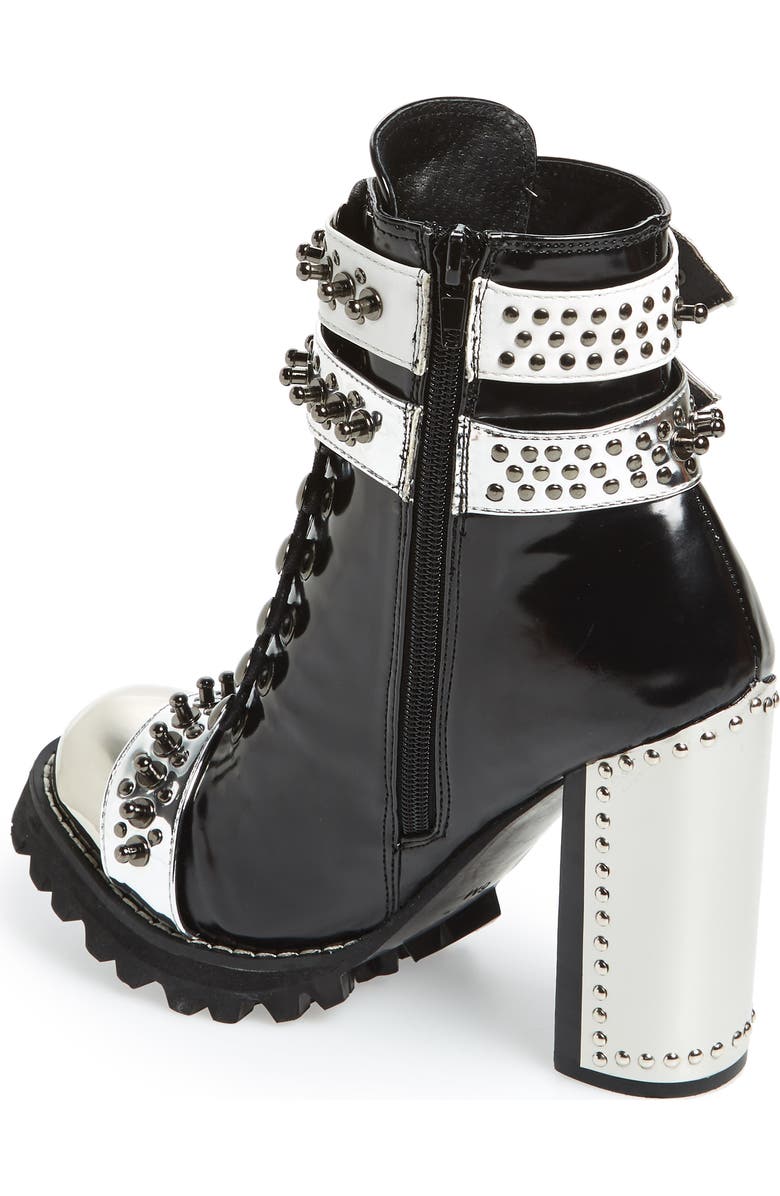 Jeffrey Campbell Scorpius Armored Lug Boot, Alternate, color,