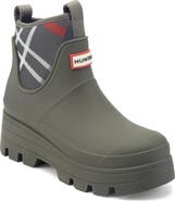Hunter Brookey Waterproof Rain Bootie