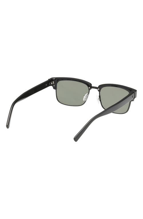 Abercrombie & Fitch 55mm Square Sunglasses In Black