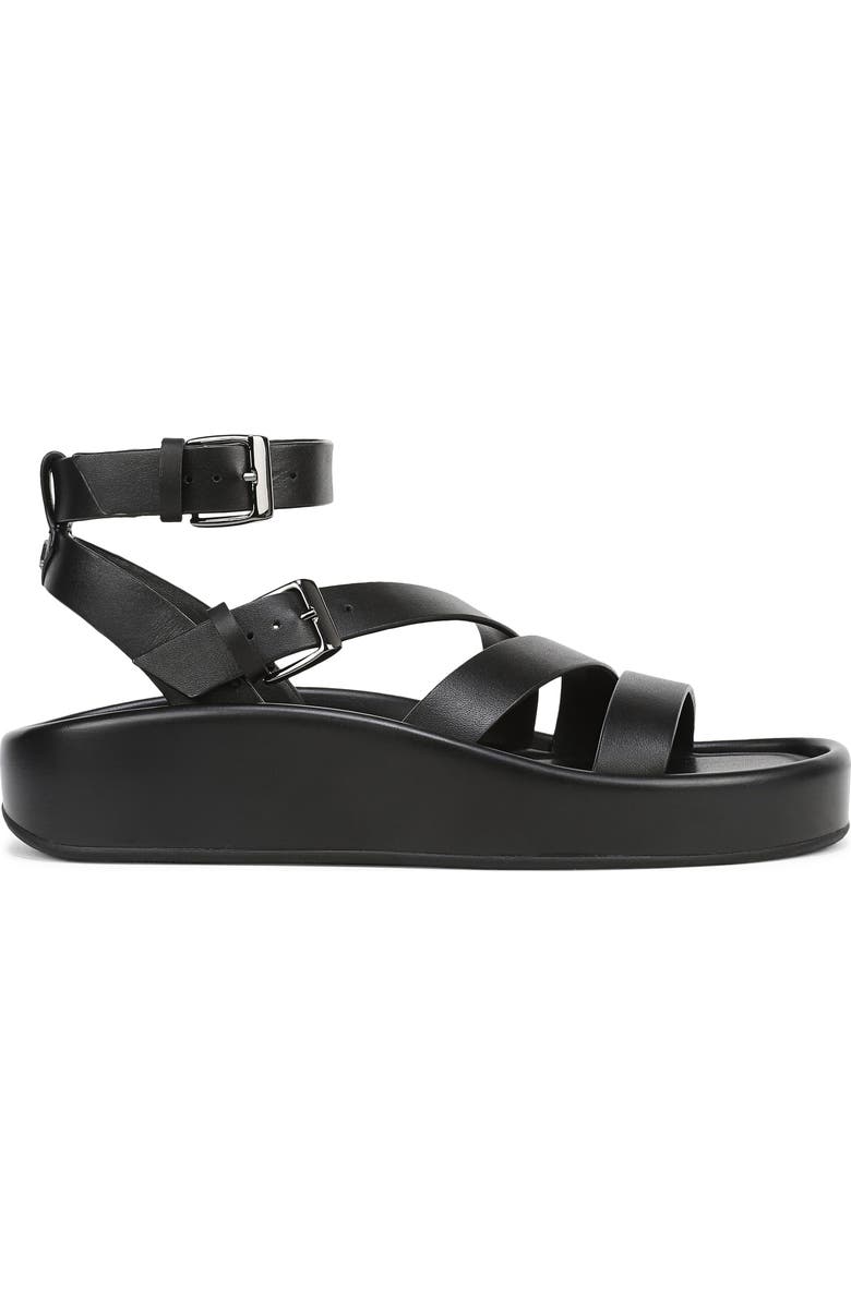 Naturalizer So Sweet Platform Ankle Strap Sandal, Alternate, color, Black