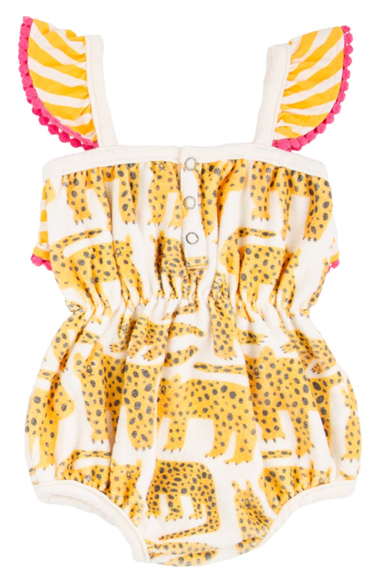 Miki Miette Willa Cotton Gauze Bubble Romper, Alternate, color, 