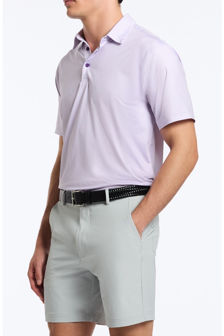 Hyde Textired Performance Golf Polo, Alternate, color, LAVENDER